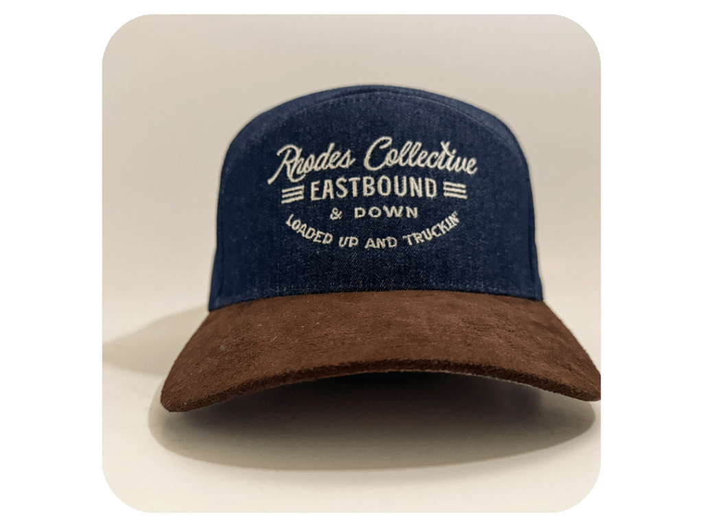 Eastbound & Down Hat | Denim / Brown Suede