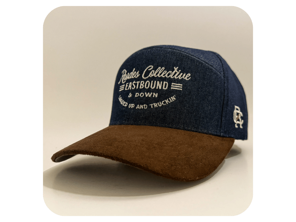 Eastbound & Down Hat | Denim / Brown Suede