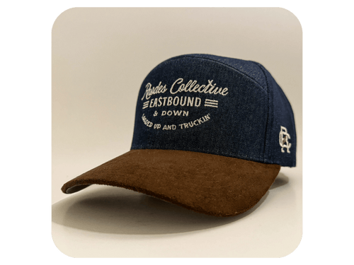 Eastbound & Down Hat | Denim / Brown Suede