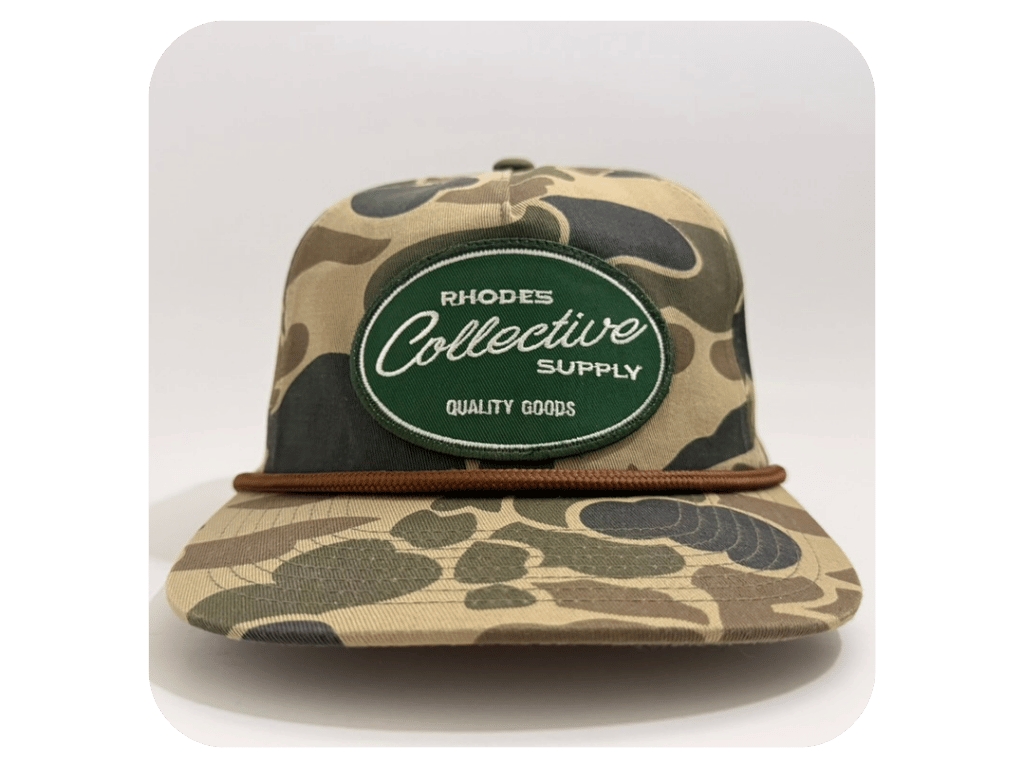 Founder's Hat Unstructured in Old School Camo