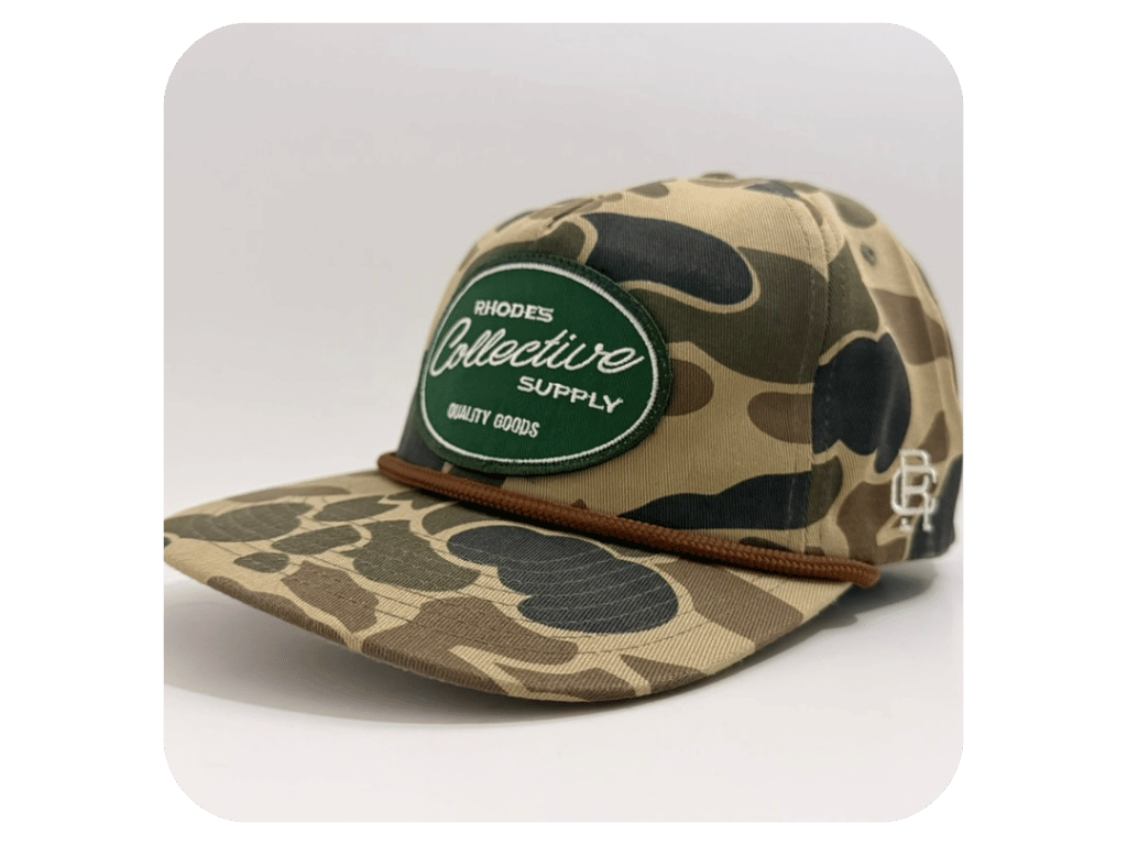 Founder's Hat Unstructured in Old School Camo