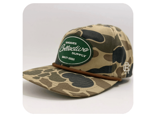Founder's Hat Unstructured in Old School Camo